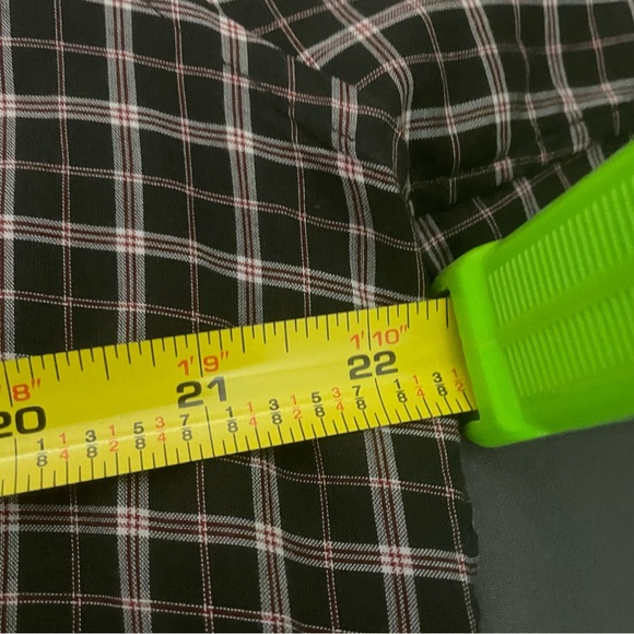 John Varvatos U.S.A. Mens Large Long Sleeve Button Up Shirt Multicolor Plaid - Picture 7 of 7